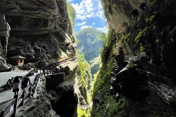 重慶武隆天然三橋と龍水峡