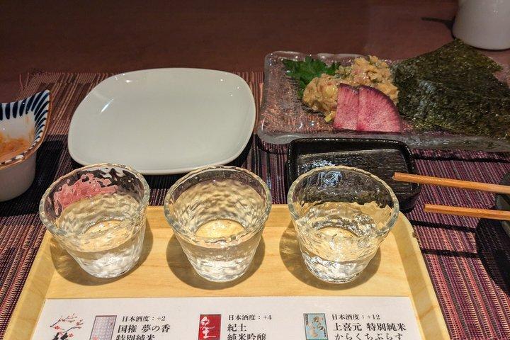 Kamata Tokyo Guided Sake Tasting and Warm Sake Experience
