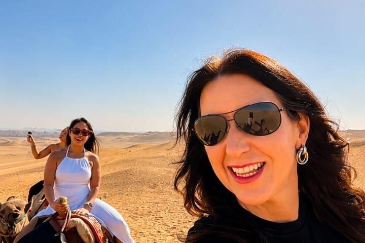 Tour privado de un día a la pirámide de la esfinge de Giza y la torre de El Cairo