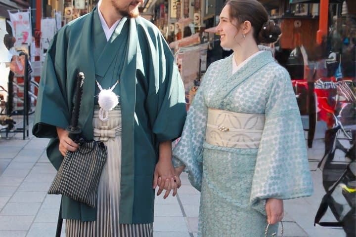 Tokyo OSHARE Asakusa Kimono Rental Makeup and Tea Ceremony