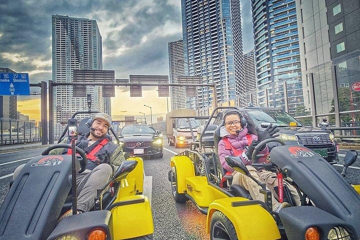 日本橋発東京湾ルートゴーカートツアー