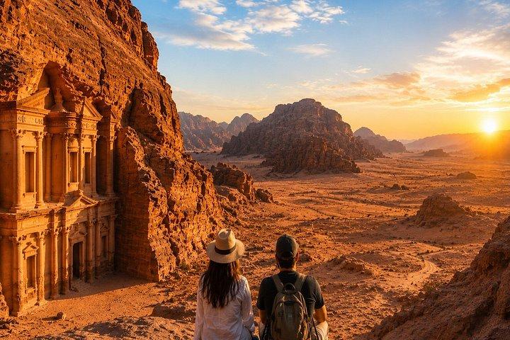 3-Tages-Highlights in Jordan: Petra Wadi Rum Tot Meer