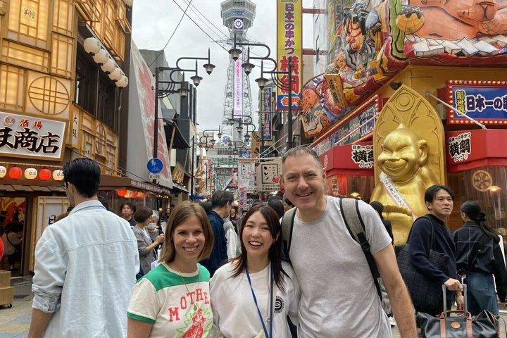 Excursão a pé privada de Osaka