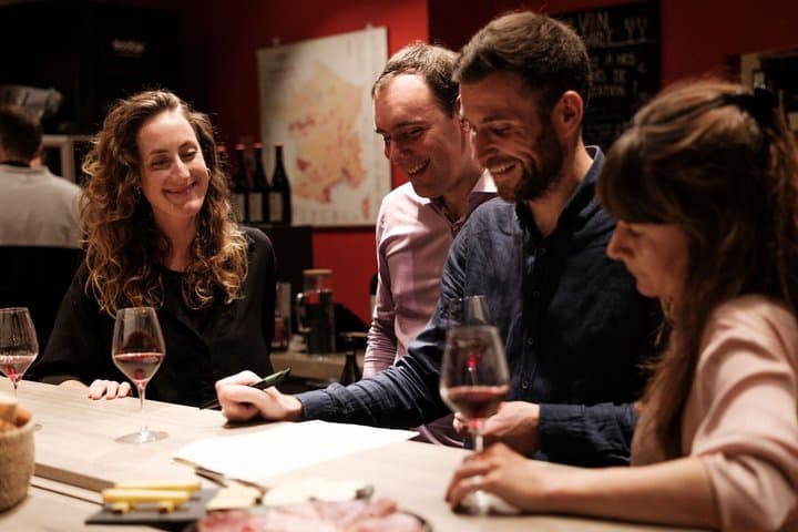 Wine and cheese tasting at Latin Quarter