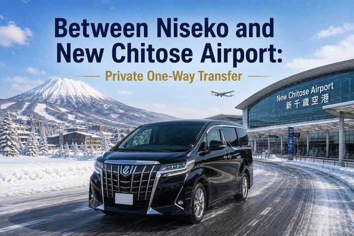 Mellem Niseko og New Chitose Lufthavn: Privat envejs transfer