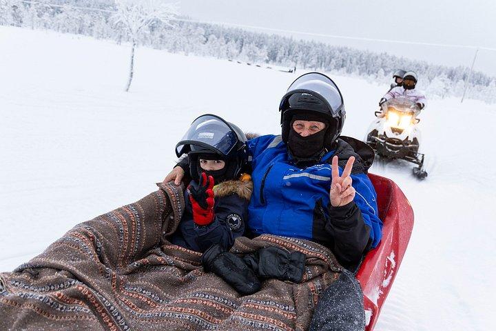 Safari in motoslitta sulla Tundra - Saariselkä