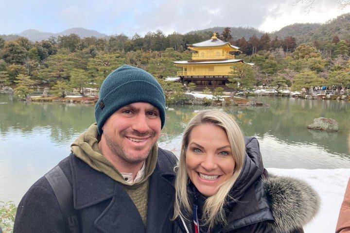 Visite privée d'une journée d'Osaka à Kyoto avec véhicule Guide