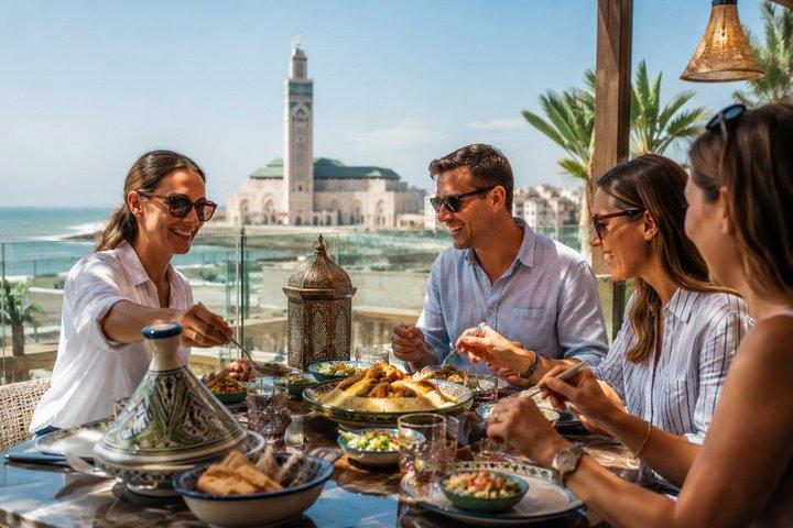 Casablanca Dagtrip vanuit Marrakech : Hassan II Moskee