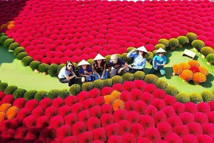 バンとジープで行くクアンフーカウ村とバットチャン村