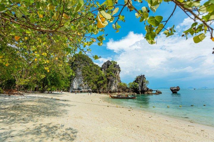 Krabi 4 Islands Speed Catamaran Tour med frokost og transfer
