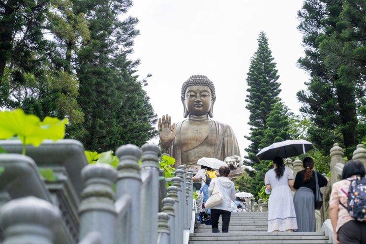 PM Tour : Lantau Tour met Grote Boeddha, Tai O, Kabelbaan & meer