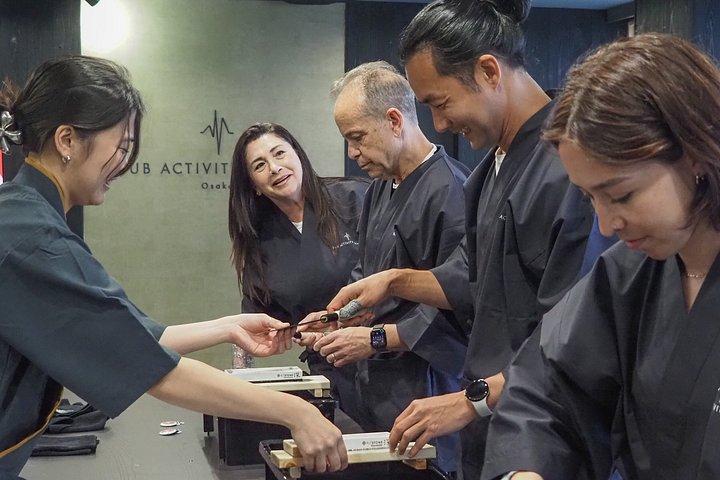 大阪で手作り包丁（研ぎ方・彫刻）