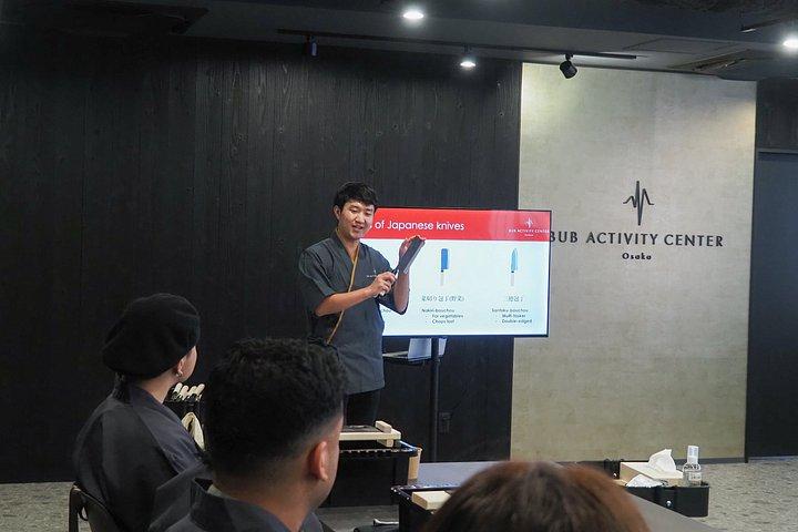 大阪で手作り包丁（研ぎ方・彫刻）