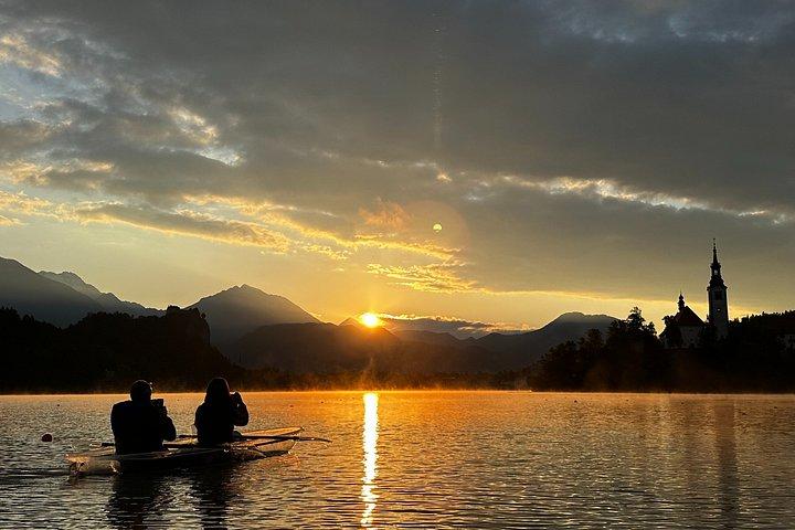 Transparent Kayak Tour with Local Guide on Lake Bled
