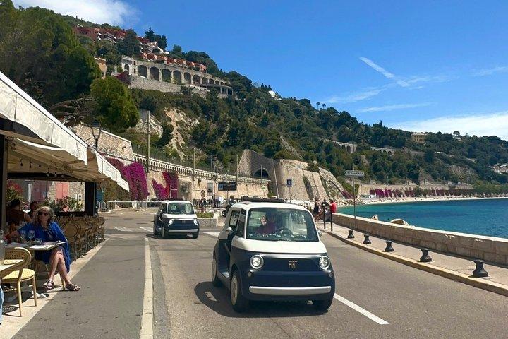 Tour Fiat elettrico della Riviera Francese Dolce Vita