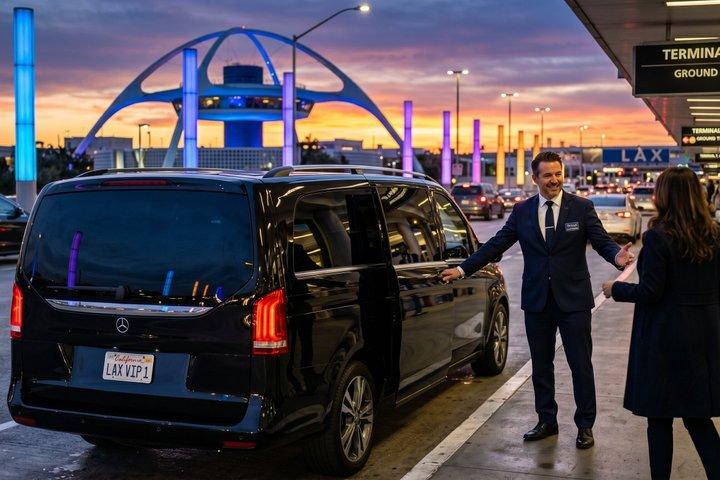 Los Angeles: Transfer privado de/para o Aeroporto Los Angeles LAX