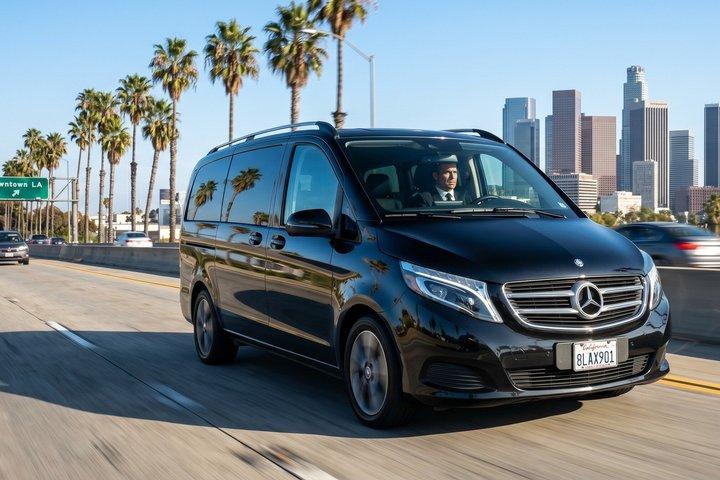 Los Angeles: Transfer privado de/para o Aeroporto Los Angeles LAX