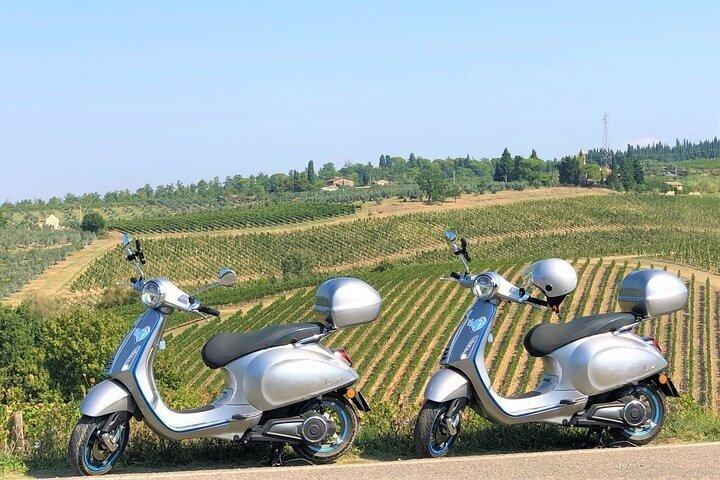 Chianti Hills: Excursão e-Vespa + Almoço em Greve