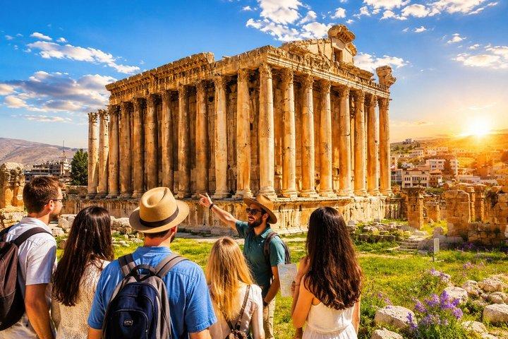 Templo privado de Baalbek , Bodega Ksara & Cedro Shouf | Desde Beirut