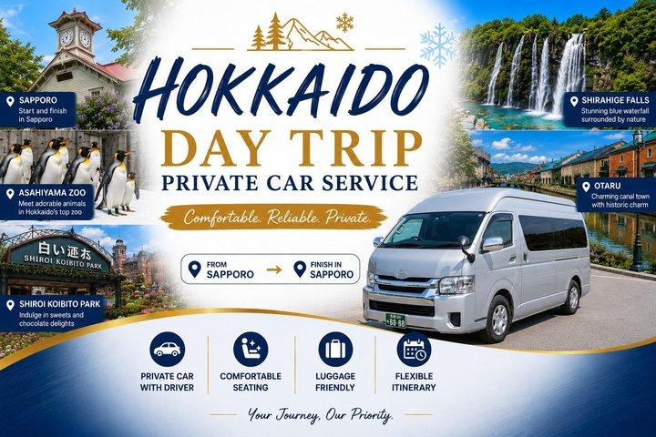 Hokkaido Private Car Service – Toyota Hiace med chauffør