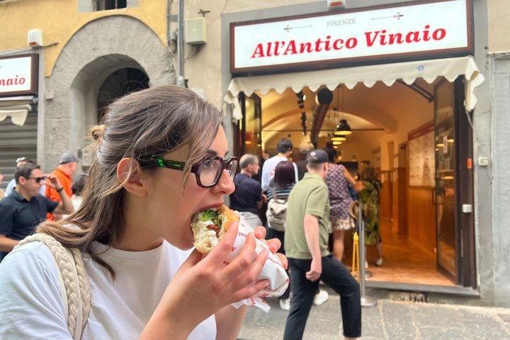 Tour gastronómico por Florencia con Antico Vinaio sin colas