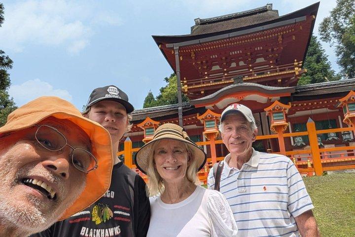 京都発奈良日帰り旅行：カスタマイズツアー、ライセンスガイド