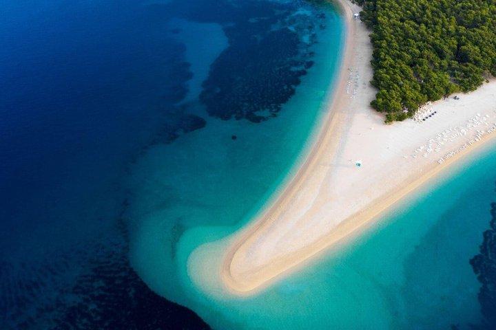 Excursion privée en bateau Corne d'Or et Brac