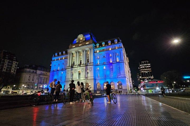 Excursão Noturna de E-Bike em Buenos Aires
