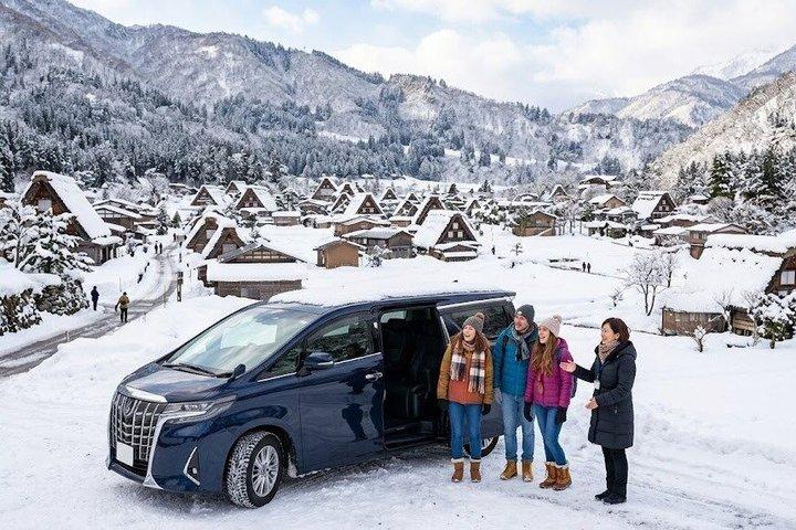 Shirakawago Dagstur: Regeringslicenseret guide og køretøj fra Takayama