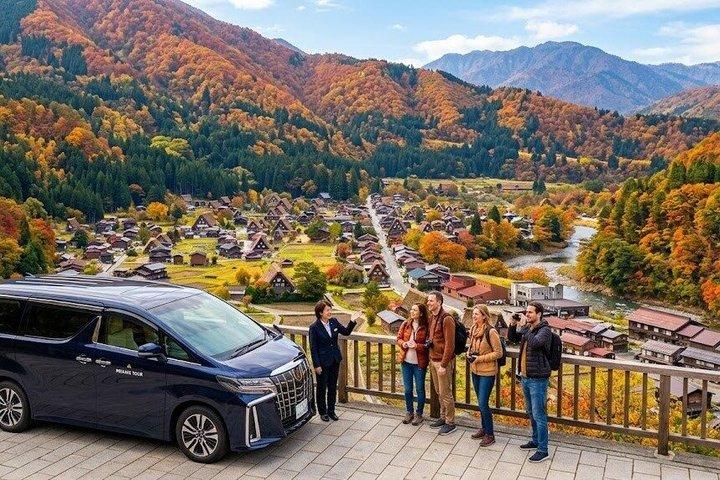 Shirakawago & Kanazawa DrivingTour: Engels sprekende chauffeur Takayama naar Kanazawa