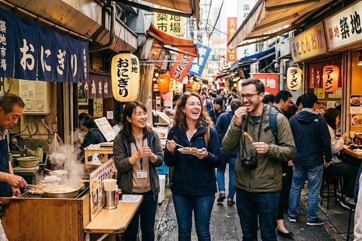 Tokyo Tsukiji Food & Culture 6hr Private Tour with Licensed Guide