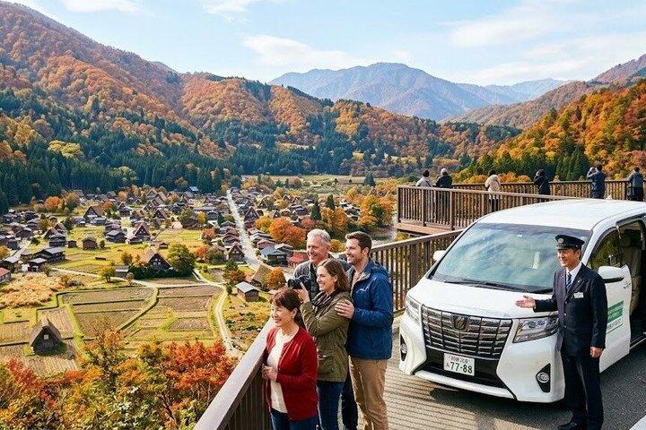 Shirakawago Tour: alleen Engels sprekende chauffeur (Kanazawa DEP.)
