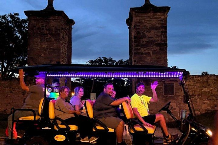 St Augustine Ghost Tour på Premium Golfvagn med PiCk Up