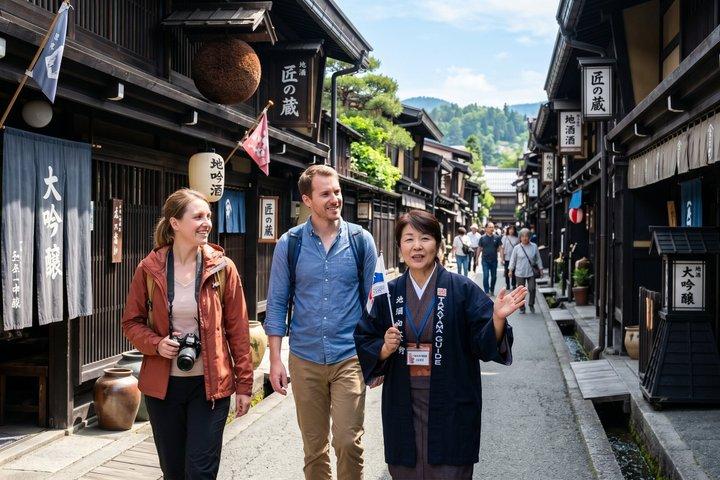 Takayama heldags privat tur med regeringens licenserede guide