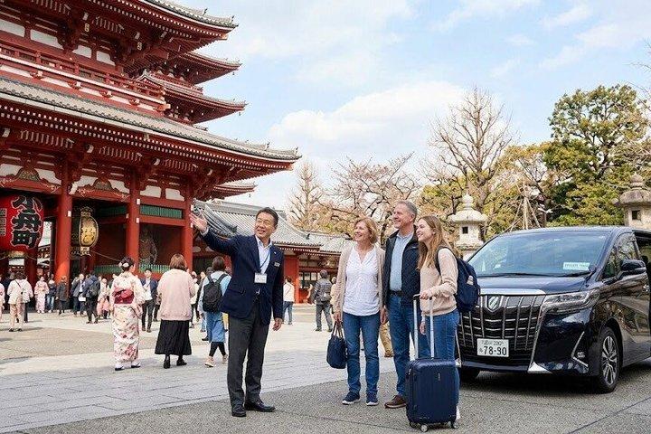 Tokio: 7-stündige Tour mit lizenziertem Guide und Abholung vom NRT-Flughafen