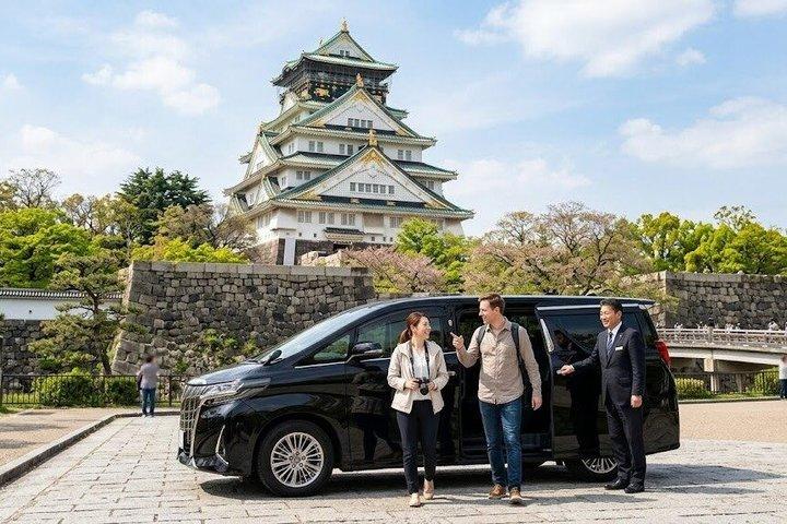 Osaka 6 uur durende privétour: alleen Engels sprekende chauffeur, geen gids