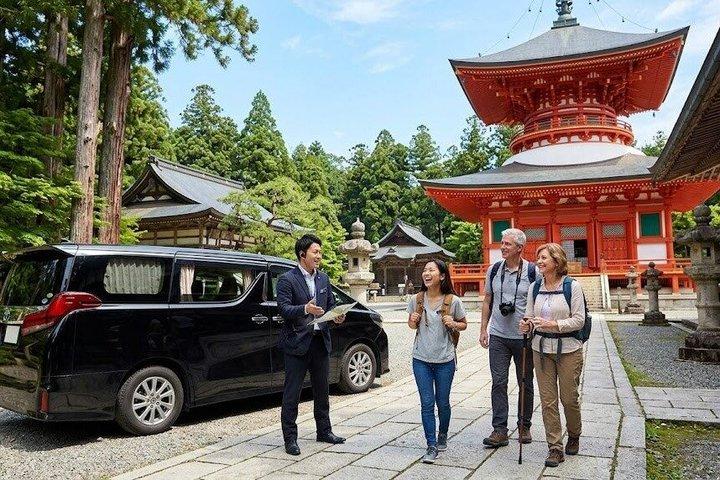 Mt Koya Full Day Tour vanuit Osaka met gelicentieerde gids en voertuig