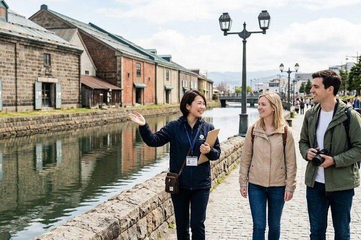 Otaru 7 timers privat tur med licenseret guide Sapporo Dpt.