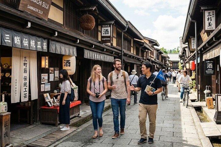 Takayama Arts & Crafts Visita privada a la cultura local con guía con licencia del gobierno