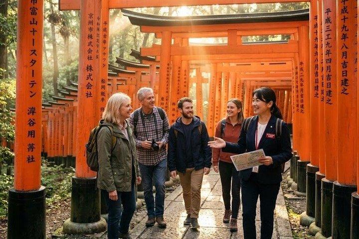 Private Tour am frühen Morgen durch Kyoto mit einem staatlich lizenzierten Reiseführer