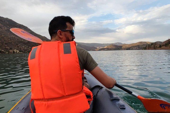 Fridfull Lake Kayaking Tour från Marrakech