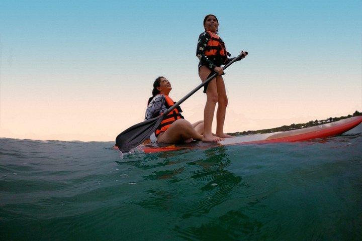 Tulum Sunrise on Sup Paddle board