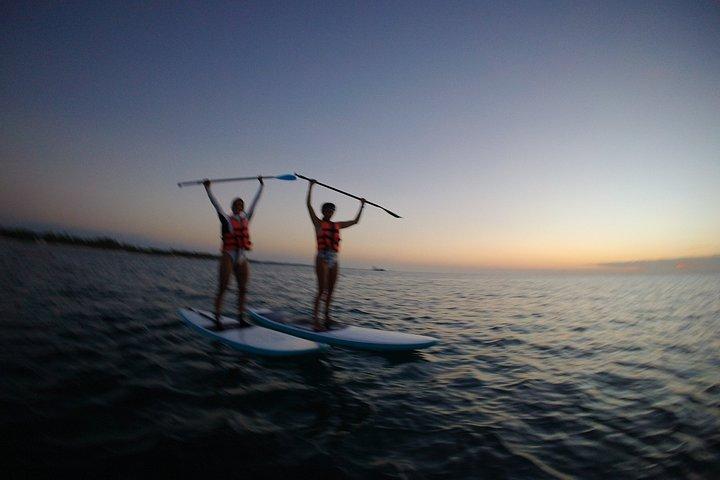 Tulum Sunrise on Sup Paddle board