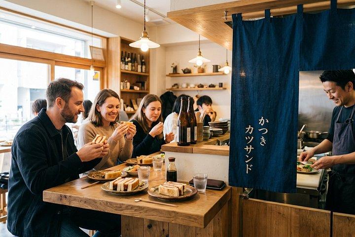 東京ツアー＆和牛カツサンド料理教室 ガイド付き