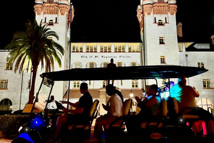 St Augustine Ghost Tour på Premium Golfvagn med PiCk Up