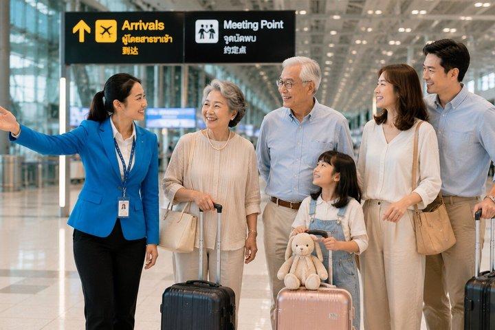 Bangkok Luchthavens Fast-Track Immigratie Meet & Greet