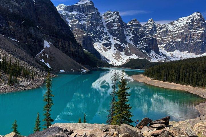 Emerald Lake Moraine Lake en Lake Louise schilderachtige dagtour