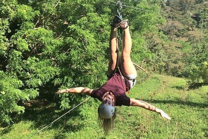 Roatan Zipline Adventure Monkey Sloth Beach Break