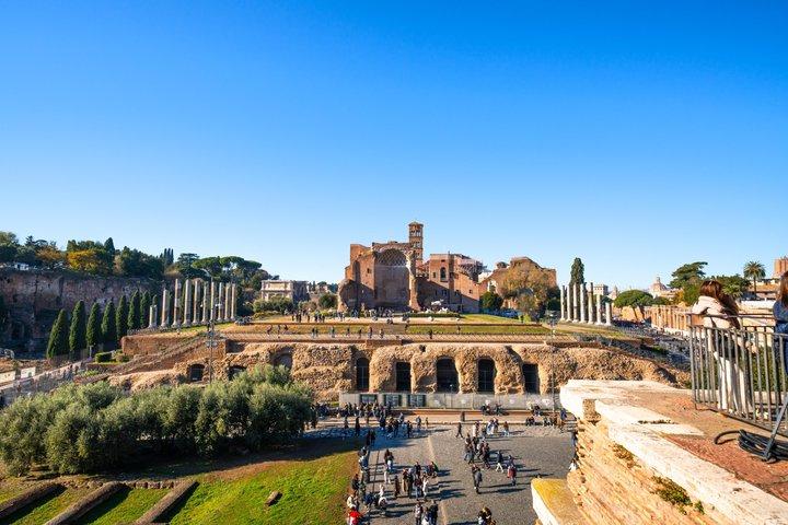Visite express en petit groupe du Colosseum Arena