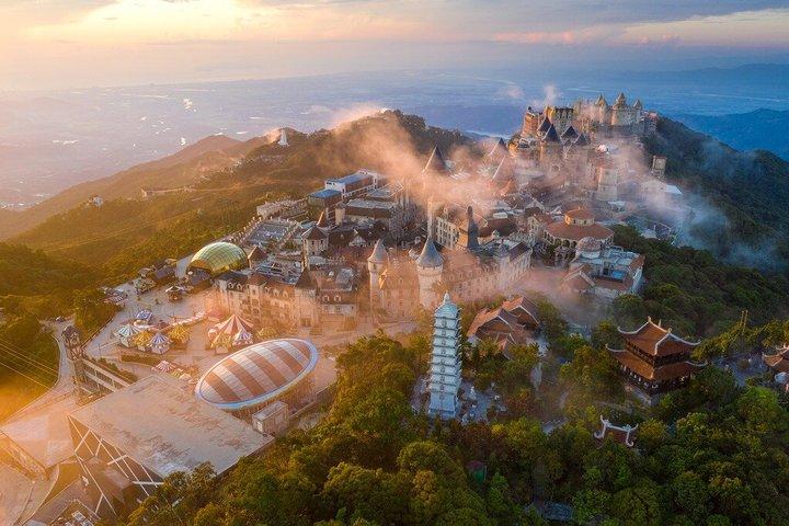 Ba Na Hills biljett med linbana och tur och retur buss från Da Nang